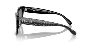 Coach Cl920 Hc 8379u Women Grey Squared Sunglasses