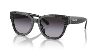 Coach Cl920 Hc 8379u Women Grey Squared Sunglasses