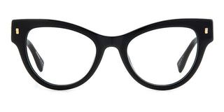 Dsquared2 D2 0070 Women Black Cat Eye Eyeglasses