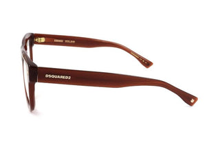 Dsquared2 D2 0114 men Brown Squared Eyeglasses