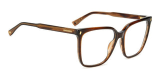 Dsquared2 D2 0115 women Brown Squared Eyeglasses