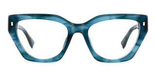 Dsquared2 D2 0117 women Blue Geometric Eyeglasses