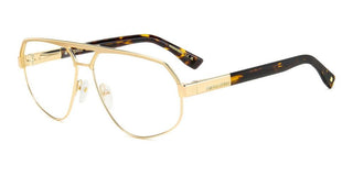 Dsquared2 D2 0121 men Gold Pilot Eyeglasses