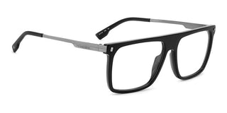 Dsquared2 D2 0122 Men Black Rectangle Eyeglasses