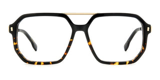 Dsquared2 D2 0123 Men Havana Geometric Eyeglasses