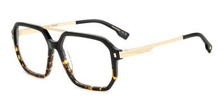 Dsquared2 D2 0123 Men Havana Geometric Eyeglasses