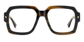 Dsquared2 D2 0148 Men Havana Squared Eyeglasses