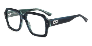 Dsquared2 D2 0148 Men Blue Squared Eyeglasses