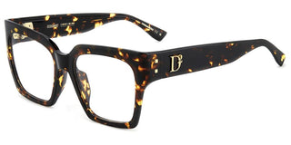 Dsquared2 D2 0151/g Women Havana  Eyeglasses