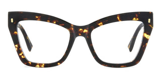 Dsquared2 D2 0152 Women Havana Butterfly Eyeglasses