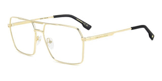 Dsquared2 D2 0157 men Rose gold Geometric Eyeglasses