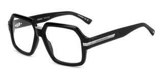 Dsquared2 D2 0162 Men Black Squared Eyeglasses