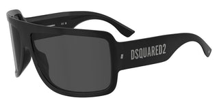 Dsquared2 D2 0164/S men Black Shield Sunglasses