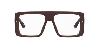 Dsquared2 D2 0166 Men Brown Squared Eyeglasses