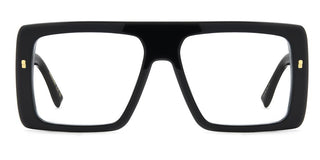 Dsquared2 D2 0166 men Black Squared Eyeglasses