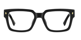 Dsquared2 D2 0167/g Men Black Rectangle Eyeglasses