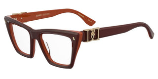 Dsquared2 D2 0172 women Orange Geometric Eyeglasses