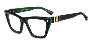 Dsquared2 D2 0172 Women Green Geometric Eyeglasses