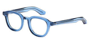 Moscot Dahven Unisex Blue Geometric Eyeglasses