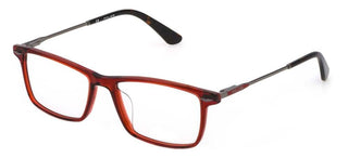 Police DART. 1 VPLD92 unisex Red Geometric Eyeglasses