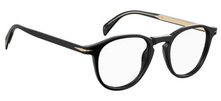 David Beckham DB 1018 men Black Round Eyeglasses