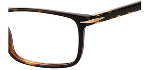 David Beckham DB 1019 men Havana Geometric Eyeglasses