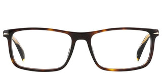 David Beckham DB 1019 men Havana Geometric Eyeglasses