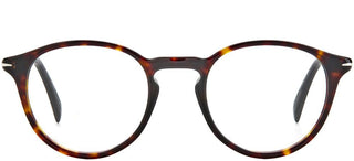 David Beckham DB 1049 men Havana Round Eyeglasses