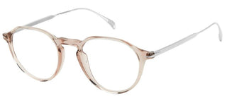 David Beckham DB 1105 men Brown Round Eyeglasses