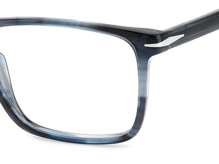 David Beckham DB 1124 men Blue Squared Eyeglasses