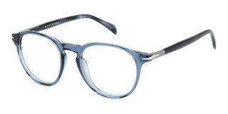 David Beckham DB 1126 men Blue Round Eyeglasses