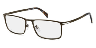 David Beckham DB 1167 men Brown Rectangle Eyeglasses