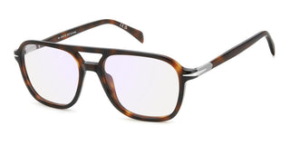 David Beckham Db 1182 Men Havana Squared Eyeglasses