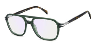 David Beckham Db 1182 Men Green Squared Eyeglasses