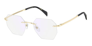 David Beckham DB 1189 men Gold Geometric Eyeglasses