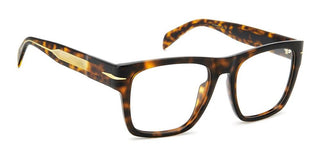 David Beckham DB 7020/BOLD men Havana Geometric Eyeglasses