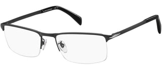 David Beckham DB 7034 men Black Geometric Eyeglasses