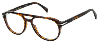 David Beckham DB 7087 men Havana Pilot Eyeglasses