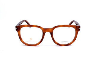 David Beckham DB 7097 men Havana Geometric Eyeglasses