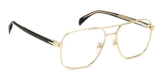 David Beckham DB 7103 men Gold Visor Eyeglasses