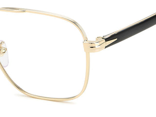 David Beckham DB 7103 men Gold Visor Eyeglasses