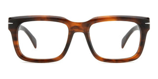 David Beckham DB 7107 men Brown Squared Eyeglasses