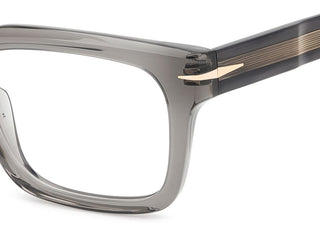 David Beckham DB 7107 men Grey Squared Eyeglasses