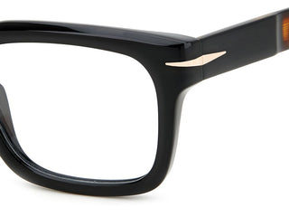 David Beckham DB 7107 men Havana Squared Eyeglasses