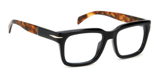 David Beckham DB 7107 men Havana Squared Eyeglasses