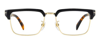 David Beckham DB 7112 men Havana Geometric Eyeglasses