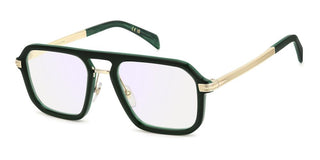 David Beckham Db 7142 Men Green Squared Eyeglasses