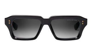 Dita DETRON unisex Black Rectangle Sunglasses