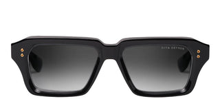 Dita DETRON unisex Black Rectangle Sunglasses