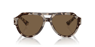 Dolce & Gabbana DG4466 men Havana Pilot Sunglasses